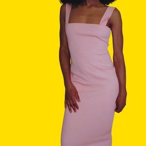 Missguided Peach Band Dress
